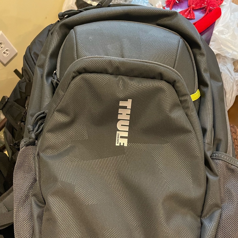 Thule backpack.